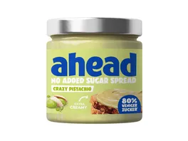 AHEAD Crazy Pistachio No Added Sugar Spread