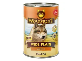 Wolfsblut Hundenassfutter Wide Plain Pure Pferdefleisch