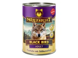 Wolfsblut Hundenassfutter Black Bird Truthahn Suessartoffel