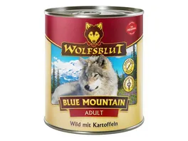 Wolfsblut Hundenassfutter Blue Mountain Wild Kartoffel