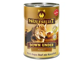 Wolfsblut Hundenassfutter Down Under Black Angus Rind Kartoffel