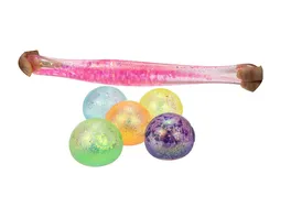 Fun Trading Stretchy Glitzer Ball sortiert 1 Stueck