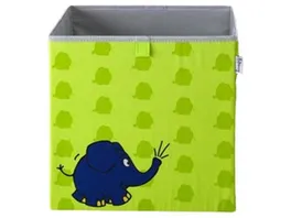 Lifeney Aufbewahrungsbox Elefant 33x33x33cm