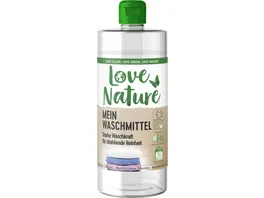 Love Nature Waschmittel Leerflasche