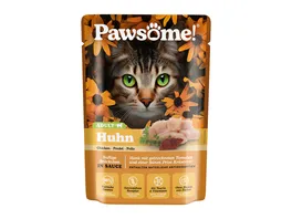 Pawsome Katzennassfutter Adult Huhn