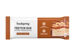 Foodspring Protein Bar Extra Chocolate Crunchy Peanut