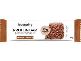 Foodspring Protein Bar Extra Chocolate Crunchy Peanut