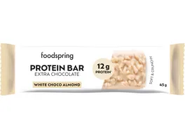 Foodspring Protein Bar Extra Chocolate White Choc Almond