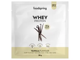 Foodpsring Whey Protein Vanille to go