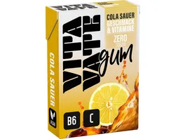 VITAVATE Kaugummi Cola sauer