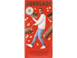 JOKOLADE No 3 Vollmilchschokolade mit knusprigen Cerealien Meersalz