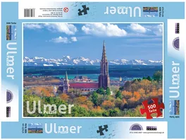 Mayercards Ulmer Puzzle Alpen 500 Teile