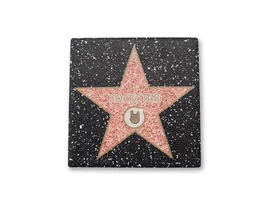 Winkee Rocks Walk of Fame Glasuntersetzer 4er Set