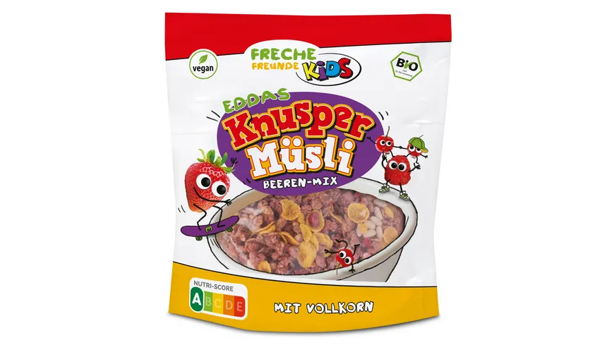 Freche Freunde Bio Eddas Knusper Müsli Beeren-Mix online bestellen | MÜLLER