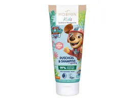 Mabyen Kids 3in1 Duschgel Shampoo Spuelung Erdbeere