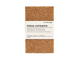 nordesign Kokos Schwamm 2er Pack