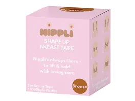 NIPPLI Shape Up Breast Tape Bronze