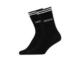 SNOCKS Unisex Retro Tennis Socken