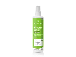 CANOBO Kraeuter Lotion mit CBD