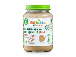 BEBISKO Bio Pastinake mit Kartoffeln Rind Halal