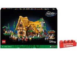 LEGO Disney Die Huette von Schneewittchen und den sieben Zwergen 43242