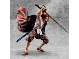 One Piece P O P PVC Statue Playback Memories Red haired Shanks 21 cm