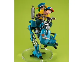 Dragonball Z Desktop Real McCoy EX PVC Diorama Son Goku Son Gohan Robot with two legs 20 cm