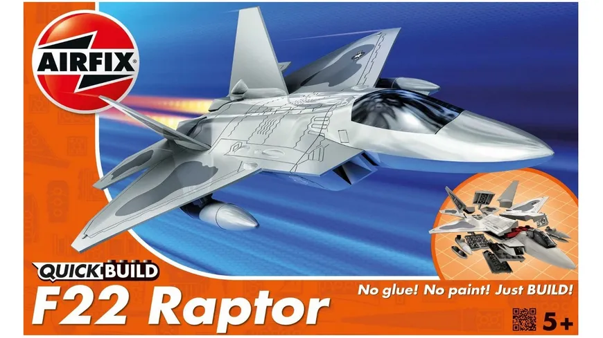 Airfix J6005 - Modellbausatz Raptor Quick-Build