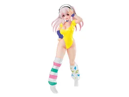 Super Sonico PVC Statue Super Sonico Concept Figure 80 s Another Color Yellow Ver 18 cm