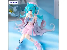 Hatsune Miku Noodle Stopper PVC Statue Love Sailor Grey Color Ver 13 cm