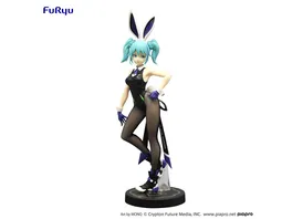 Hatsune Miku BiCute Bunnies PVC Statue Street Violet Color Ver 30 cm