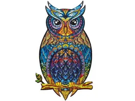 Unidragon Owl Selliott 9191000 Holzpuzzle