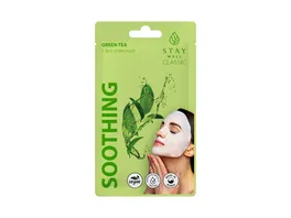 STAY WELL Classic sheet mask GREEN TEA Soothing
