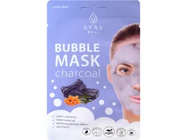 STAY Well Deep Cleansing Bubble Mask CHARCOAL