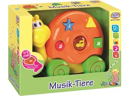 Mueller Toy Place Musik Tiere 1 Stueck sortiert