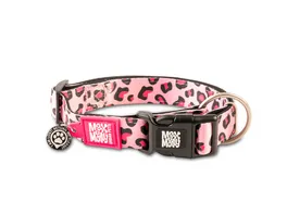 Max Molly Smart ID Halsband Leopard Pink S