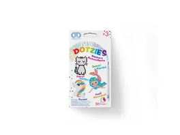 DIAMOND DOTZ Sweet Kitten Mermaid Pony DOTZIES Stickers