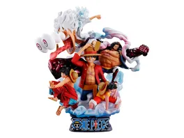 One Piece Petitrama DX PVC Mini Statue Logbox Re Birth Luffy Special Vol 02 15 cm