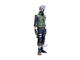 Banpresto Naruto Shippuden Grandista PVC Statue Kakashi Hatake Manga Dimensions 29 cm