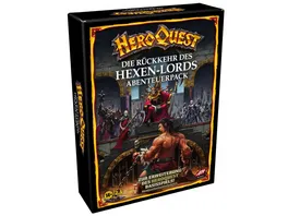 Hasbro Avalon Hill HeroQuest Die Rueckkehr des Hexen Lords Abenteuerpack