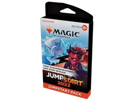 Magic The Gathering Jumpstart Booster deutsch 2 Pack