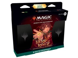 Magic The Gathering Der Herr der Ringe Geschichten aus Mittelerde Einsteigerpaket 2 spielfertigen Decks 2 Codes um online zu spielen