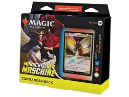 Magic The Gathering Marsch der Maschine Commander Deck 4 Goettliche Einberufung und Sammler Booster Probepackung