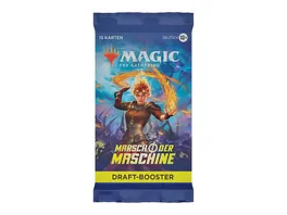 Magic The Gathering Marsch der Maschine Draft Booster 15 Magic Karten
