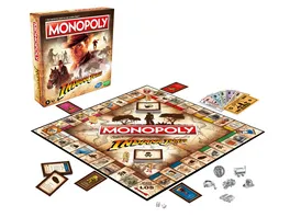 Hasbro Monopoly Indiana Jones Spiel