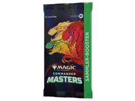 Magic The Gathering Commander Masters Sammler Booster