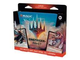Magic The Gathering Einsteigerpaket 2023 Spielen lernen mit 2 spielfertigen Decks 2 Codes