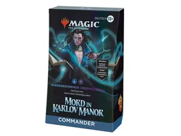 Magic The Gathering Mord in Karlov Manor Commander Deck Wiederkehrende Ueberwachung