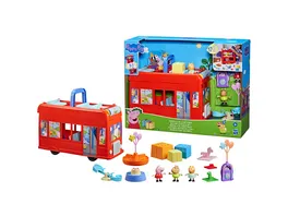 Hasbro Peppa Pig Peppas 2 in 1 Partybus