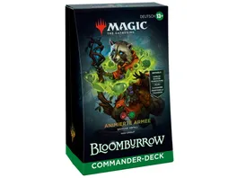 Magic The Gathering Bloomburrow Commander Deck Animierte Armee